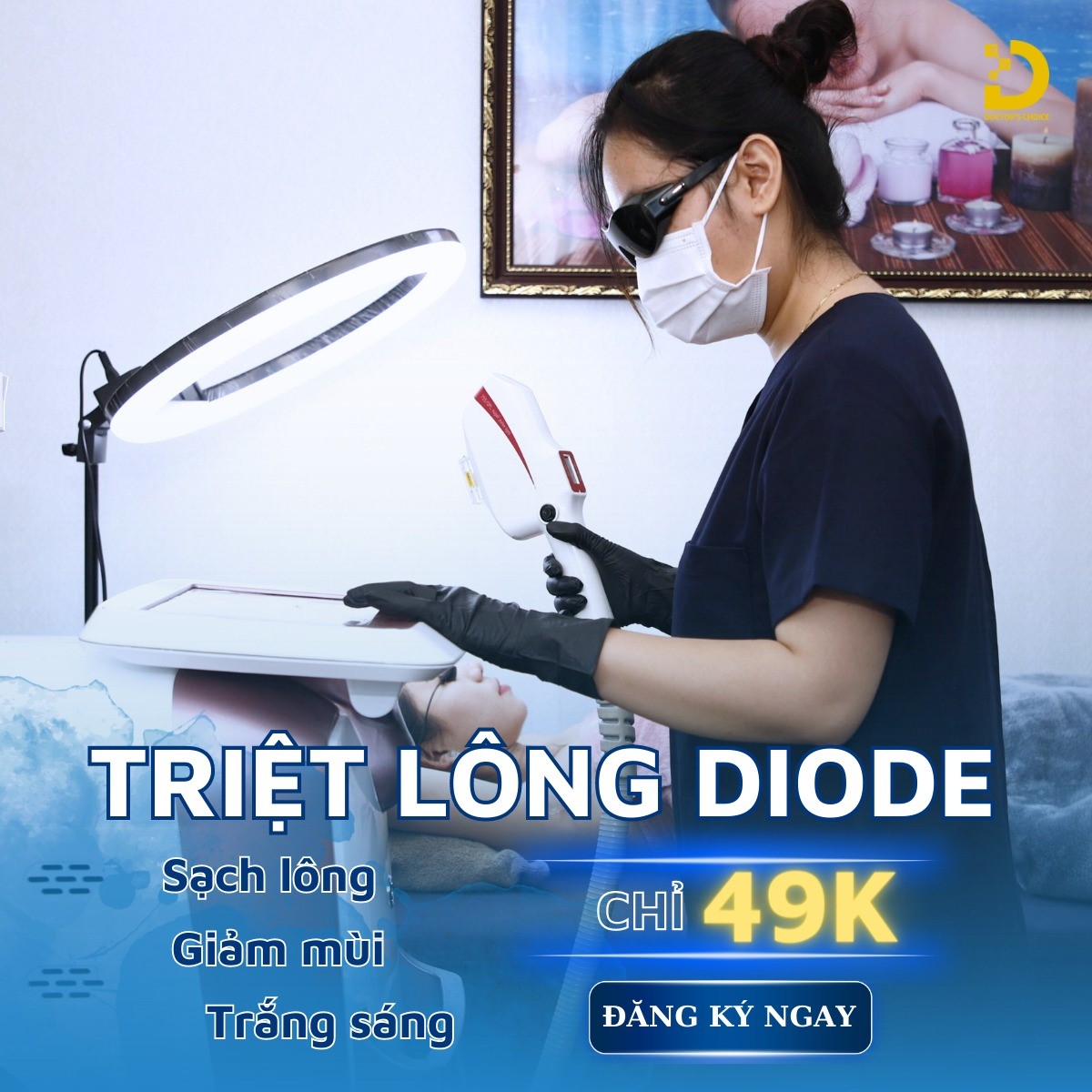 Laser Diode là phương pháp triệt lông hiện đại và được ưa chuộng nhất hiện nay