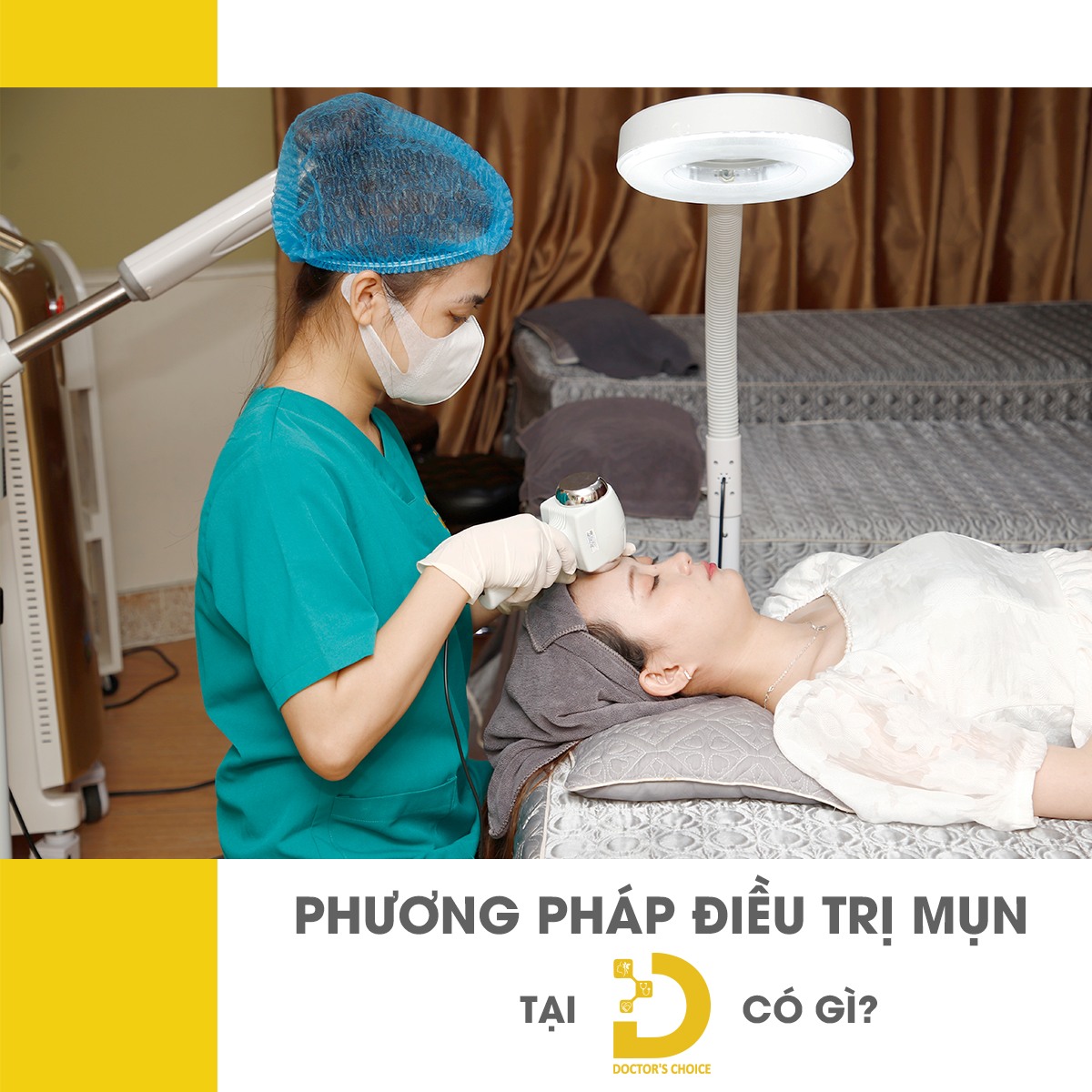Doctor's Choice Clinic tự tin là địa chỉ điều trị mụn cóc uy tín, chất lượng, an toàn