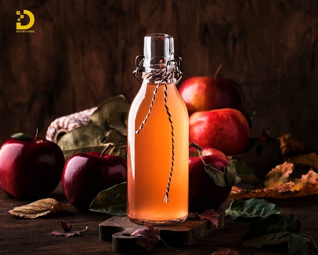 Trị mụn bằng giấm táo