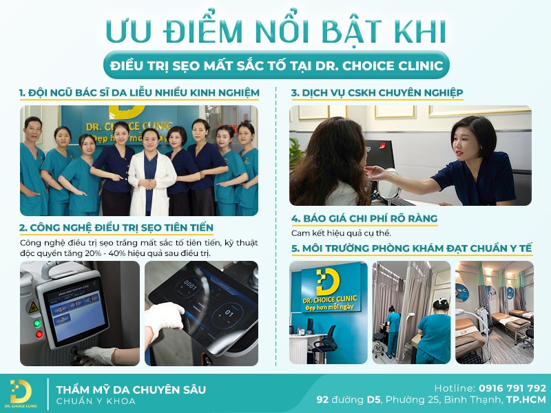 Điều Trị Sẹo Mất Sắc Tố (Sẹo Trắng) Nhanh Chóng, An Toàn HCM 18 có nên điều trị sẹo trắng