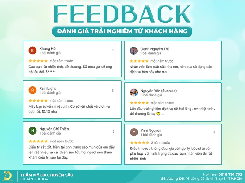 Điều Trị Sẹo Mất Sắc Tố (Sẹo Trắng) Nhanh Chóng, An Toàn HCM 26 feedback tri seo trang 3