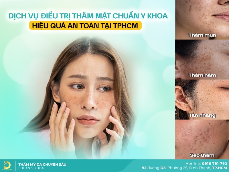 trị thâm mặt
