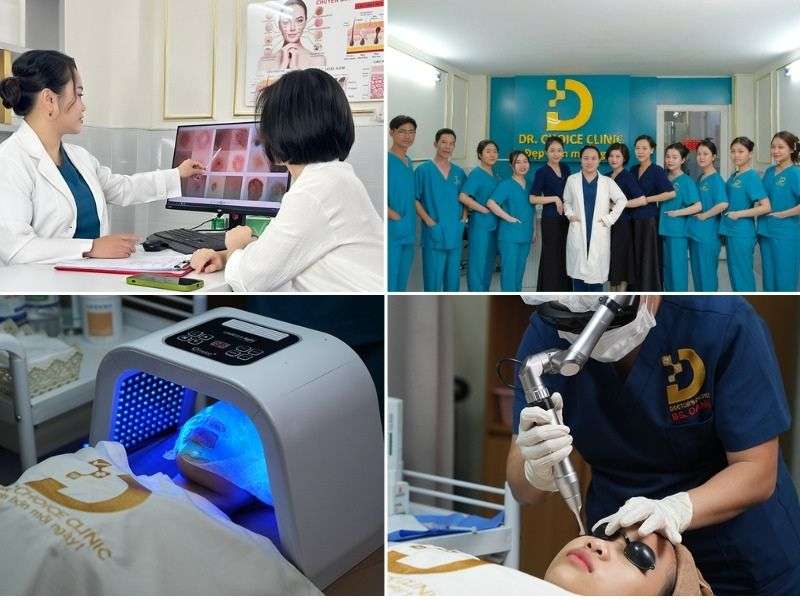 Dr. Choice Clinic chuyên điều trị mụn viêm và các vấn đề da liễu phức tạp