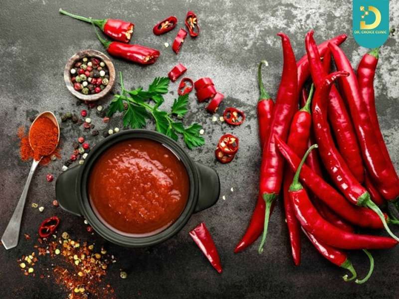 Gia vị cay nóng, rượu bia và chất kích thích