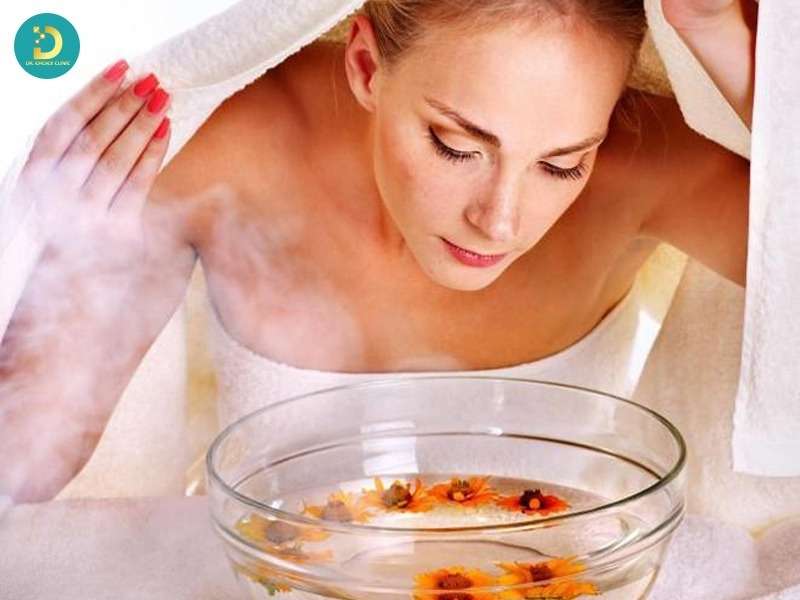 Xông hơi trị mụn là gì?