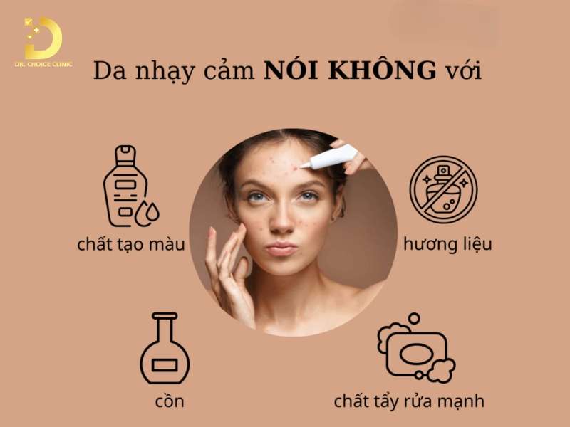 Sử dụng hoạt chất mạnh khi da chưa ổn định