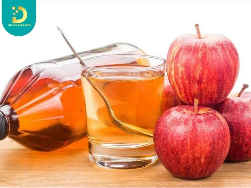 Giấm táo pha loãng