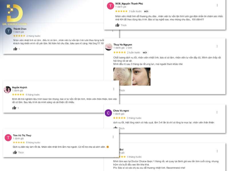 Feedback từ khách hàng đã điều trị skin tag