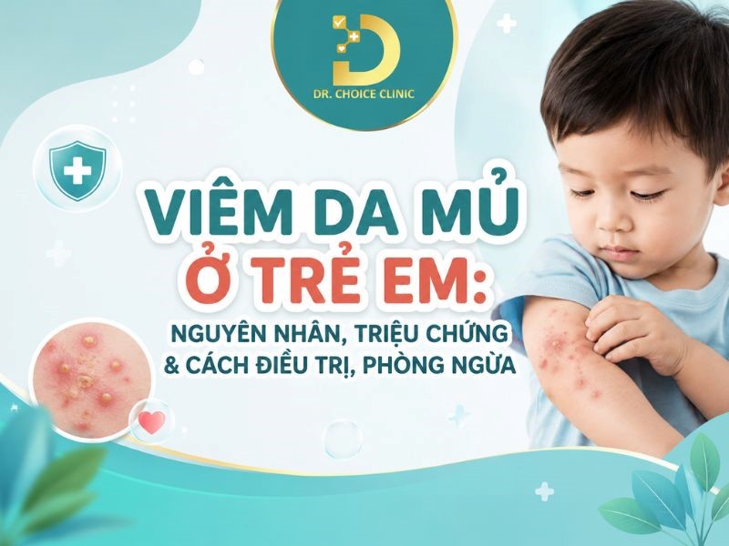 Tìm hiểu về viêm da mủ ở trẻ em