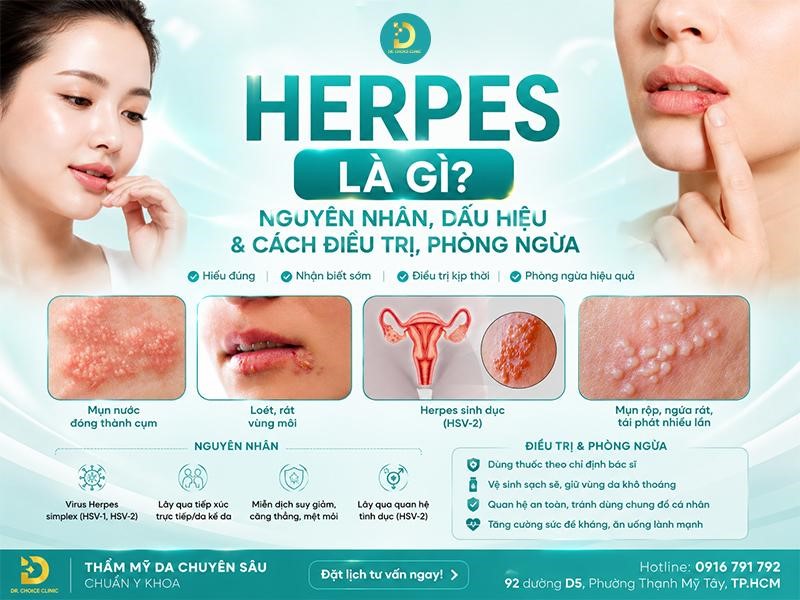 Herpes Là Gì? Nguyên Nhân, Dấu Hiệu & Cách Điều Trị, Phòng Ngừa 10 Tìm hiểu về bệnh Herpes