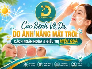 Tìm hiểu về các bệnh về da do ánh nắng mặt trời
