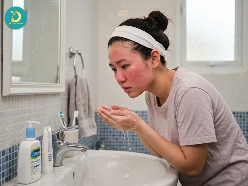 Da Nhiễm Độc Corticoid: Nguyên Nhân, Dấu Hiệu & Cách Điều Trị 15 Làm sạch da đúng cách để hạn chế kích ứng.